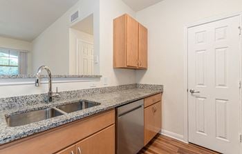 New kitchen cabinetry and countertops